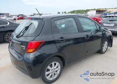 2015 Toyota Yaris Le из США, поврежденный, VIN VNKKTUD37FA038282
